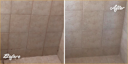 Tile and Grout Cleaners: Professionals in Hard Surface Restoration Revamp a  Dingy Shower in Wellesley