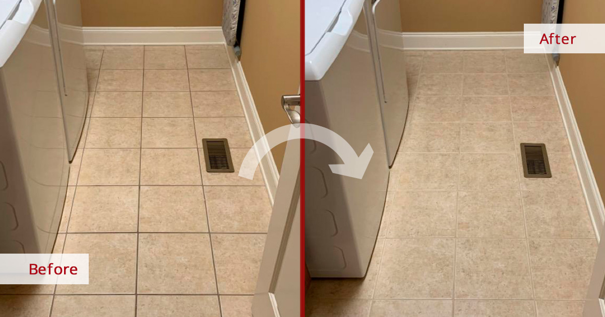 A Laundry Room in Verona Has the Most Beautiful Floor Thanks to Our ...